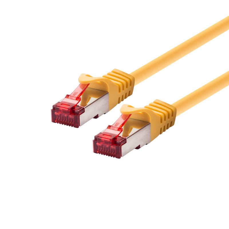 EAN 5420016857156 - LOGON TCR66SS0025Y cable de red Amarillo 0,25 m Cat6 SF/UTP (S-FTP) imagen 1