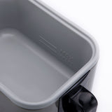 Freidora Jata Fr326e 1000w Cuba 1.5l Tapa De Cristal Con Asa Termostato Regulable Indicador Luminoso Cuerpo Inox Antihuella