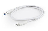 EAN 8716309097499 - Gembird CCP-USB3-AMCM-1M-W cable USB USB 3.2 Gen 1 (3.1 Gen 1) USB A USB C Blanco imagen 4