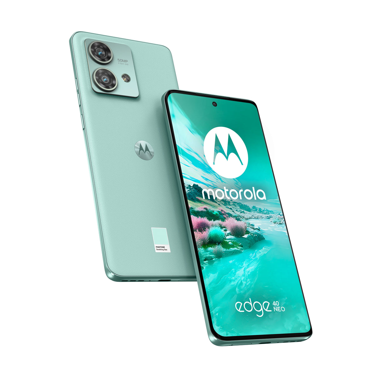 Smartphone  Motorola Edge 40 Neo 16,6 Cm (6.55") Sim Doble Android 13 5g Usb Tipo C 12 Gb 256 Gb 5000 Mah Verde