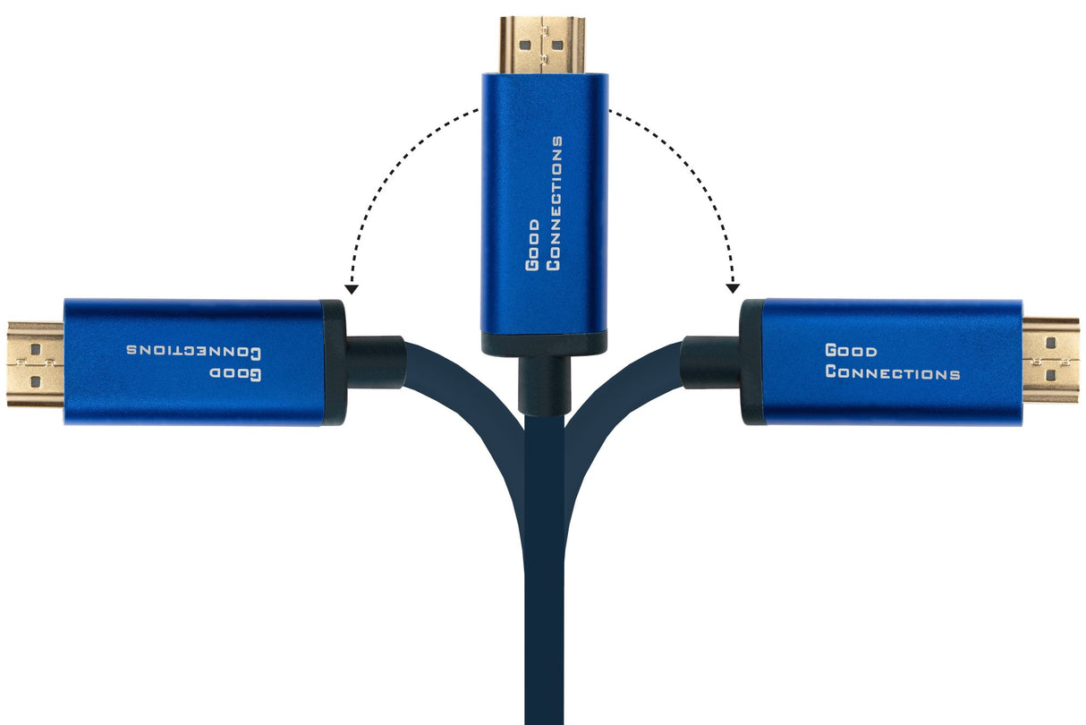 EAN 4014619554669 - Alcasa 4520-CSF020B adaptador de cable de vídeo 2 m USB Tipo C HDMI tipo A (Estándar) Azul imagen 5