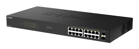 EAN 0790069477058 - D-Link DGS-1018P No administrado Gigabit Ethernet (10/100/1000) Energía sobre Ethernet (PoE) Negro imagen 3
