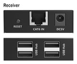 EAN 4016032502104 - Digitus DA-73120 extensor de consola Transmisor y receptor de consola 1000 Mbit/s imagen 3