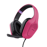 Auriculares Gaming Con Micrófono Trust Gaming Gxt 415 Zirox Jack 3.5 Rosas