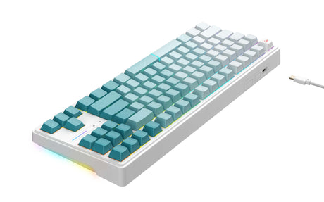 EAN 6939119026332 - Havit KB901L (White and green) teclado Juego USB QWERTY Verde, Blanco imagen 4