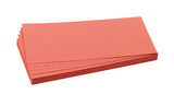 Franken Gmbh Franken - Moderationskarte - Rectangular - 9.5 X 20.5 Cm - Rojo (Paquete De 500)