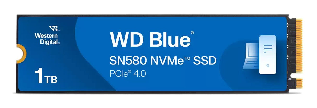 Disco Ssd Western Digital Wd Blue Sn580 M.2 1 Tb Pci Express 4.0 Tlc Nvme