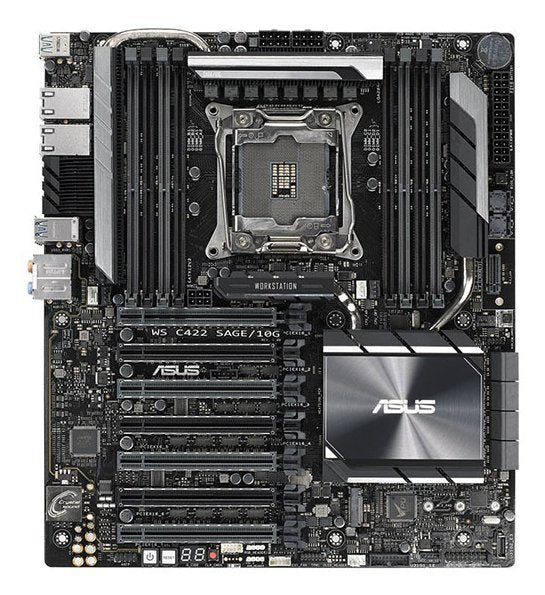 Placa Base Asus Lga2066 Ws C422 Sage/10g Ws C422s2066 Ce Snd+Gln+U3.1+M2 Sata6gb/S