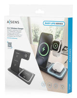 EAN 8435739901687 - AISENS ASCH-15W3WC043-BK cargador de dispositivo móvil Auriculares, Teléfono móvil, Smartphone, Reloj int imagen 7