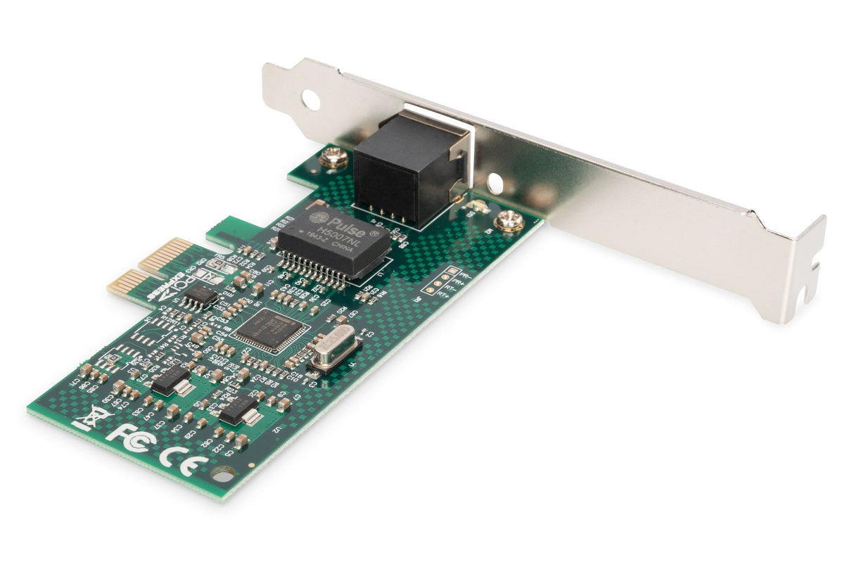 Digitus 2-Port Gigabit Ethernet Tarjeta De Red, Rj45, Pci Express, Intel Chipset