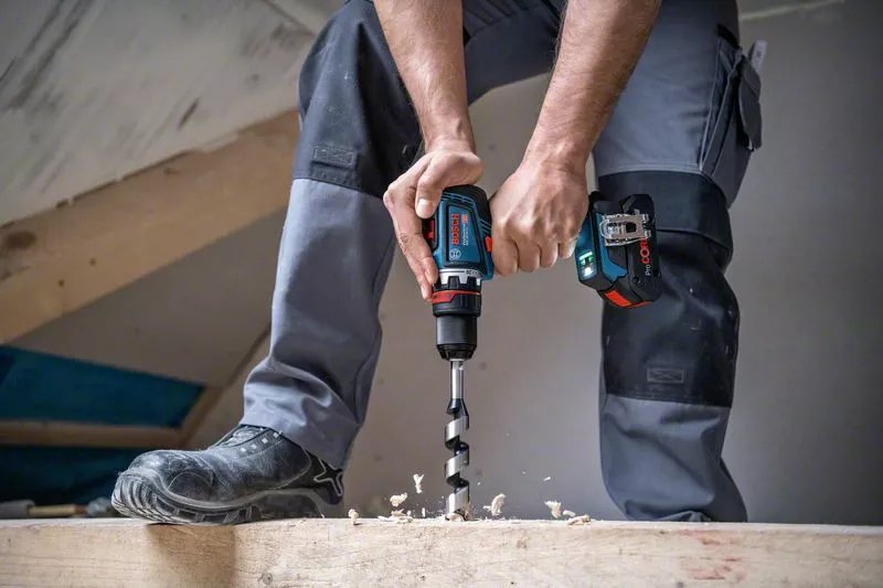EAN 4059952617442 - Bosch GSR 18V-90 FC PROFESSIONAL 2100 RPM SDS Plus 920 g Negro, Azul, Rojo imagen 12