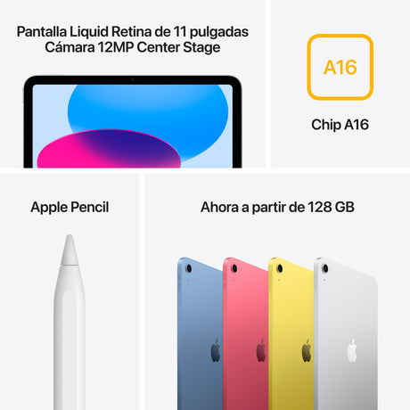 EAN 0195950087925 - Apple iPad 256 GB 27,9 cm (11") Wi-Fi 6 (802.11ax) iPadOS 18 Rosa imagen 7
