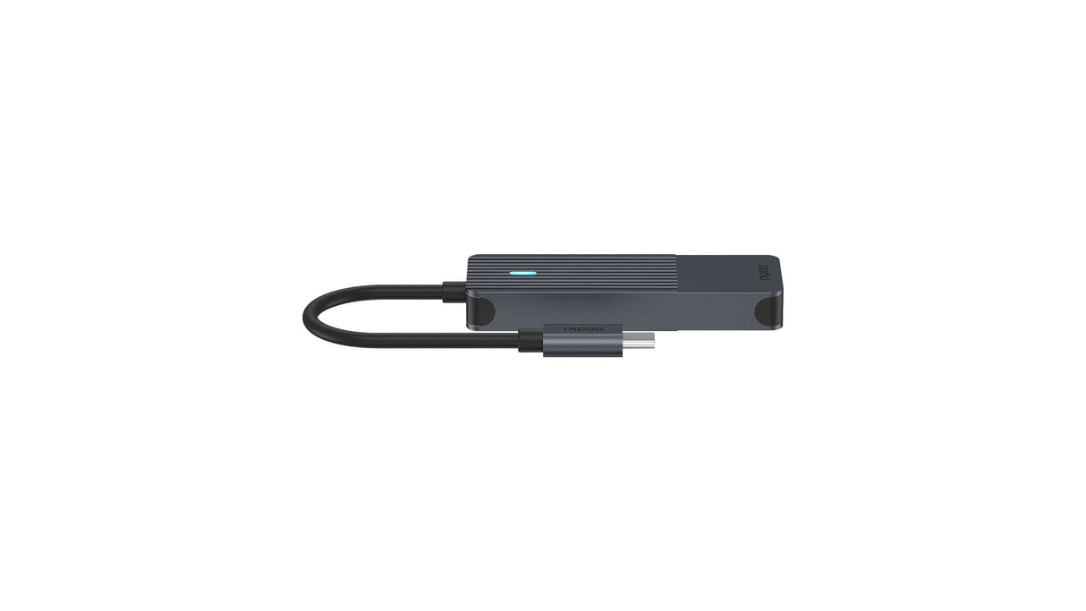 Rapoo Usb-C Hub Grey Usb-C To  Usb-A And Usb-C