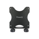 Tooq Soporte Vesa Para Mini Pc - 4 Opciones De Instalacion - Peso Max 5kg - Vesa 100x100 - Negro