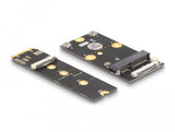 Konverter M.2 Key B+M Stecker Zu 1 X Mini Pcie Slot Half Size   Full Size Mit Flexiblem Cable