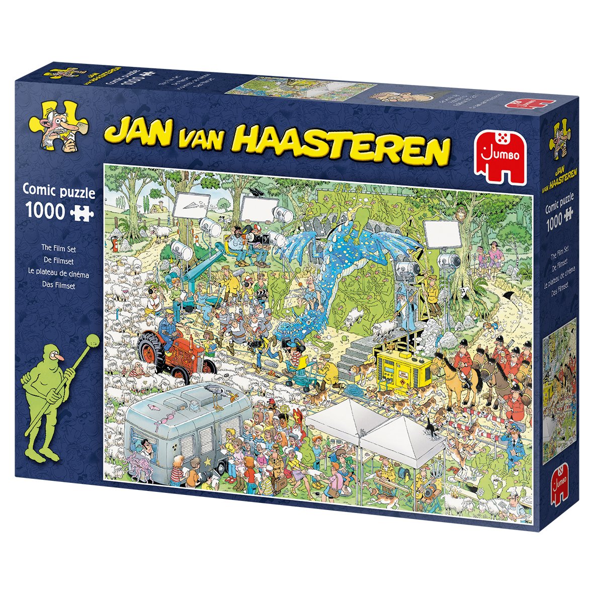 Jumbo Jan Van Haasteren Das Filmset 1000 Teile Puzzle (19074)