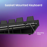 Teclado Aleman Hyperx 7g7a3aa#Aba / Alloy Rise Negro