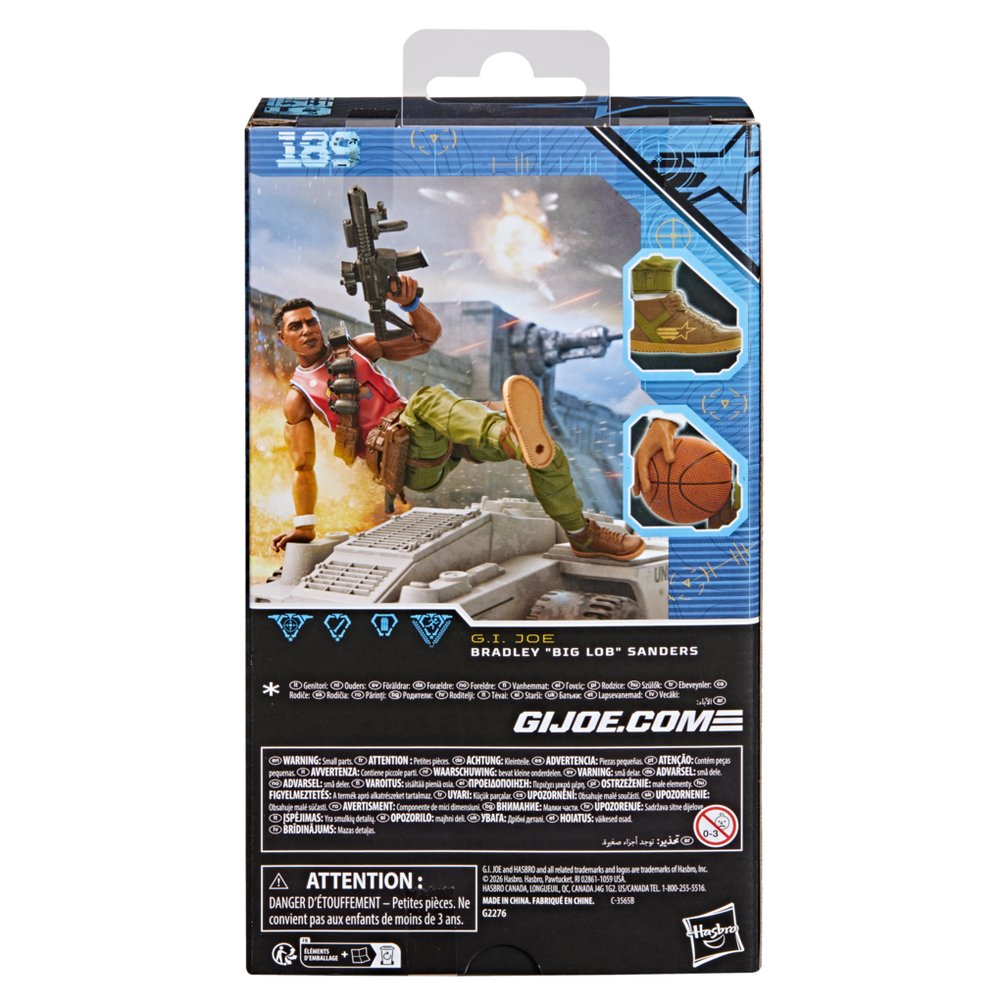 Figura Bradley Big Lob Sanders Classified Series G.I. Joe 15cm