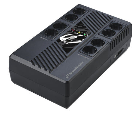 EAN 4260074982688 - PowerWalker VI 800 MS FR sistema de alimentación ininterrumpida (UPS) Línea interactiva 0,8 kVA 480 W 8 s imagen 1