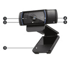 EAN 5099206061309 - Logitech 960-001055 cámara web 3 MP 1920 x 1080 Pixeles USB 2.0 Negro imagen 16