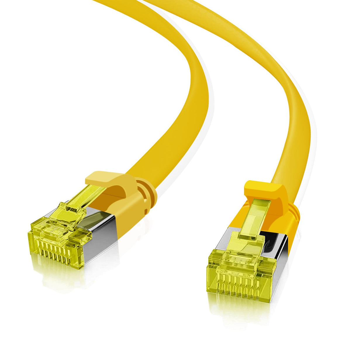 EAN 4005938052479 - Helos 205247 cable de red Amarillo 1 m Cat6a U/FTP (STP) imagen 1