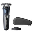 EAN 8720689008037 - Philips SHAVER Series 5000 S5885/35 afeitadora Máquina de afeitar de rotación Recortadora Azul imagen 1