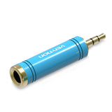 Adaptador Jack Vention Vab-S04-L Jack 3.5 Macho Jack 6.5 Hembra Azul