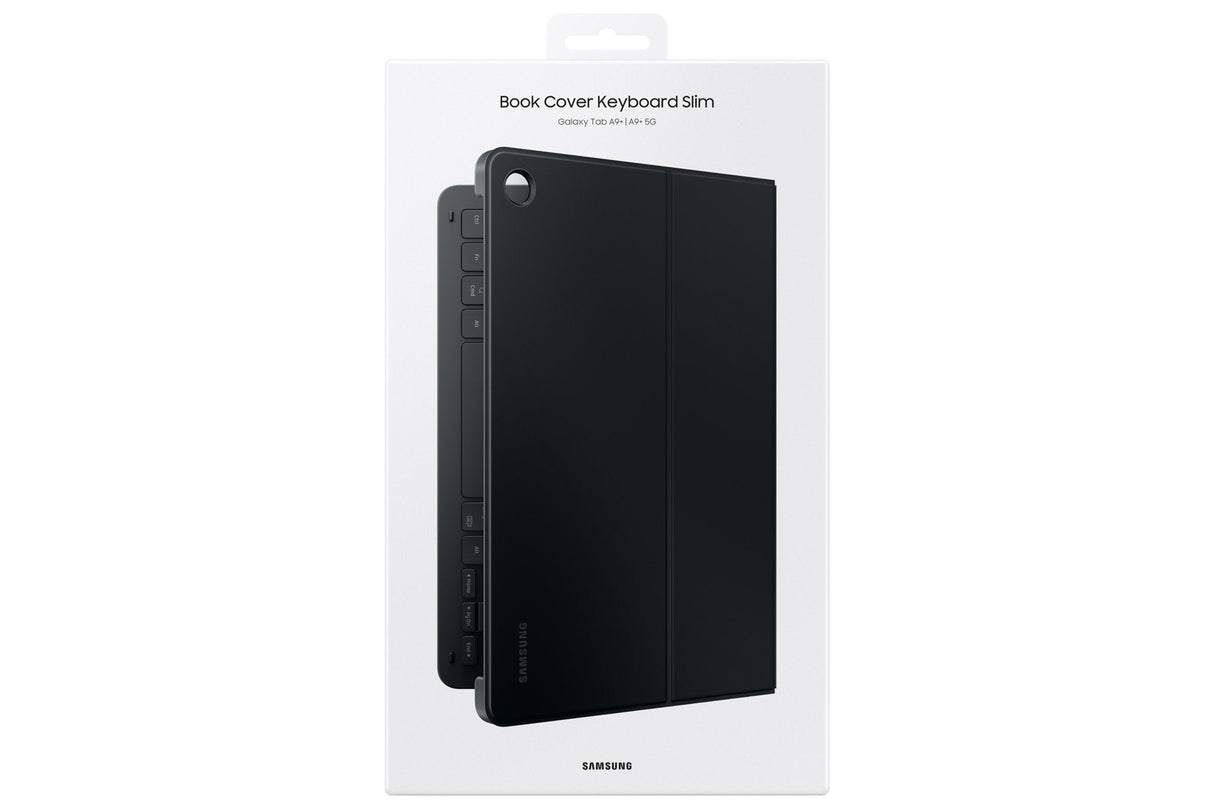 Book Cover Keyboard Slim Tab  A9+ Black
