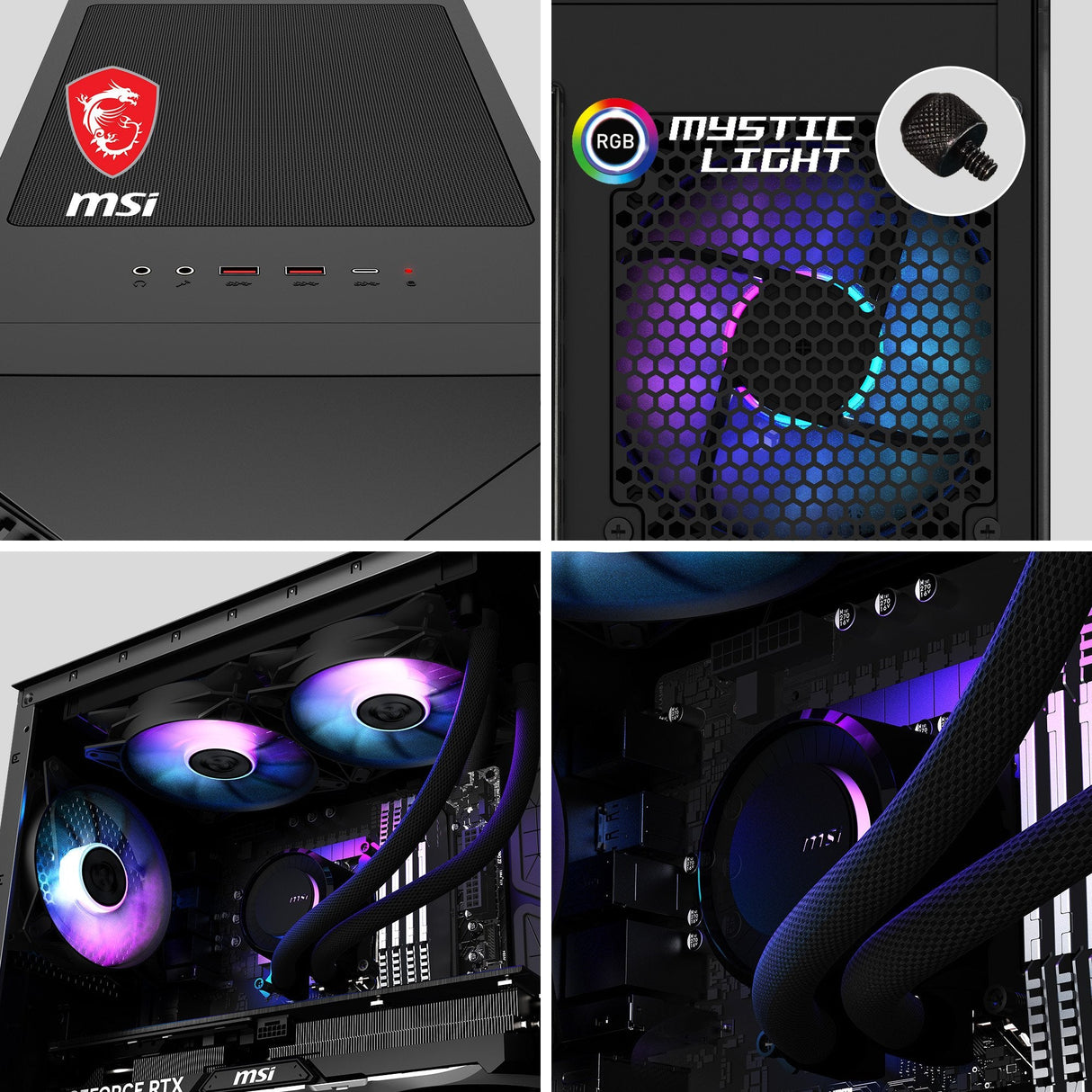 Pc Gaming Msi Mpg Infinite X2 14nug7-460at Intel® Core I7 I7-14700kf 32 Gb Ddr5-Sdram 1 Tb Ssd Nvidia Geforce Rtx 4080 Super Windows 11 Home