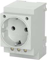 Siemens Schuko-Steckdose 16a 5te6800 N.Din Vde0620 F.Verteilereinbau