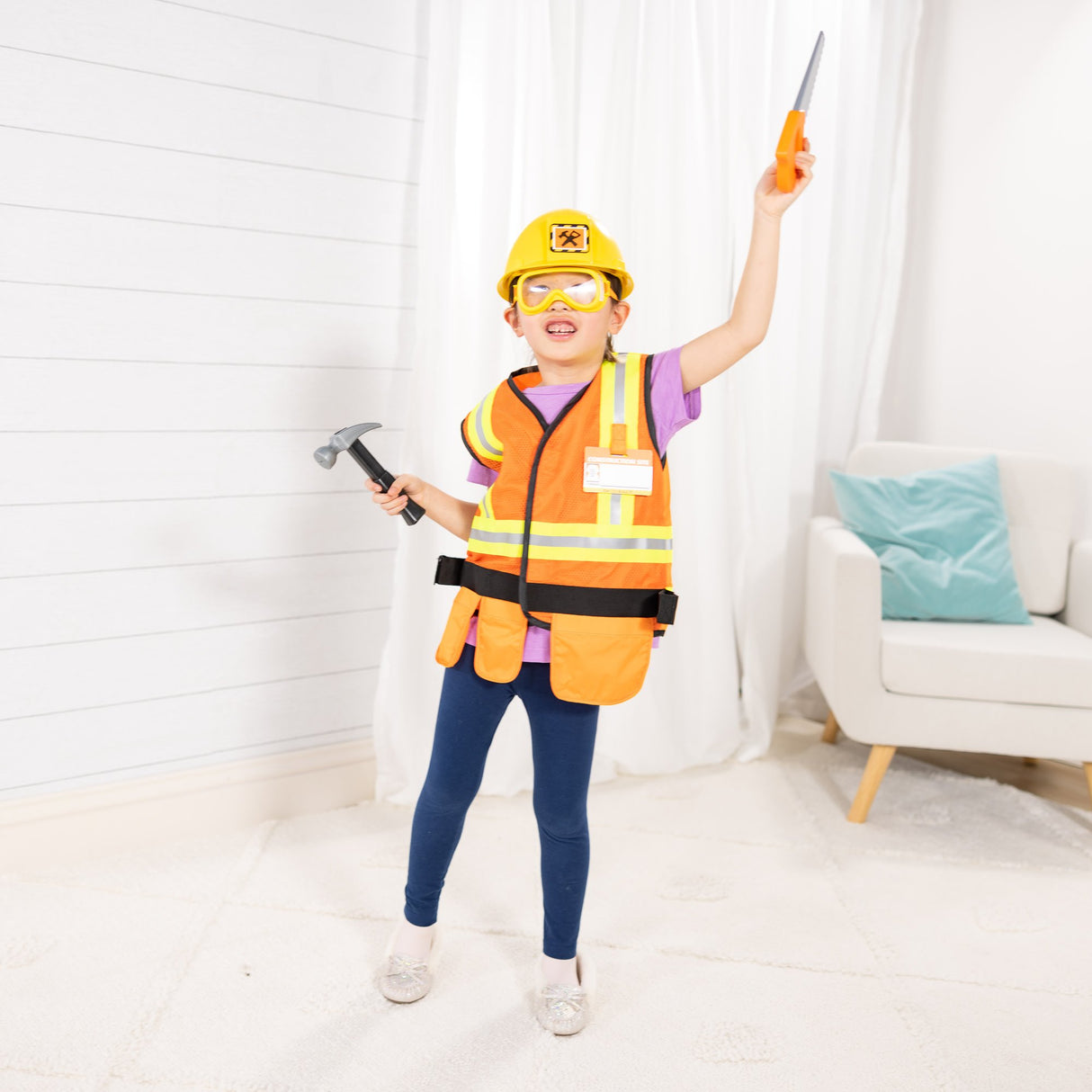 EAN 681147005761 - Melissa & Doug MPP RLP CnstrctnWorkerRlplyCstmSt GML Unisex Uniforme 680 g imagen 5