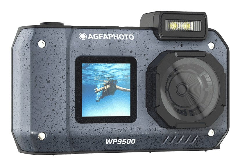 Cámara Digital Deportiva Agfaphoto Realishot Wp9500 24mp Negra