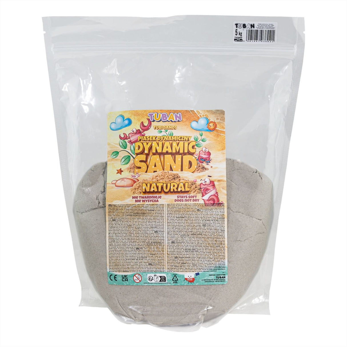 Piasek Dynamiczny Naturalny 5kg