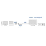Adaptador Usb-C  Hdmi  4k  0,15 M  Aluminioconvertidor De Vídeo Y Audio De Usb-C A Hdmiresolución Máxima De 4096 X 2160 (4k) A 60 Hz
