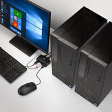 Lindy Conmutador Kvm Hdmi 10.2g, Usb 2.0 Y Audio