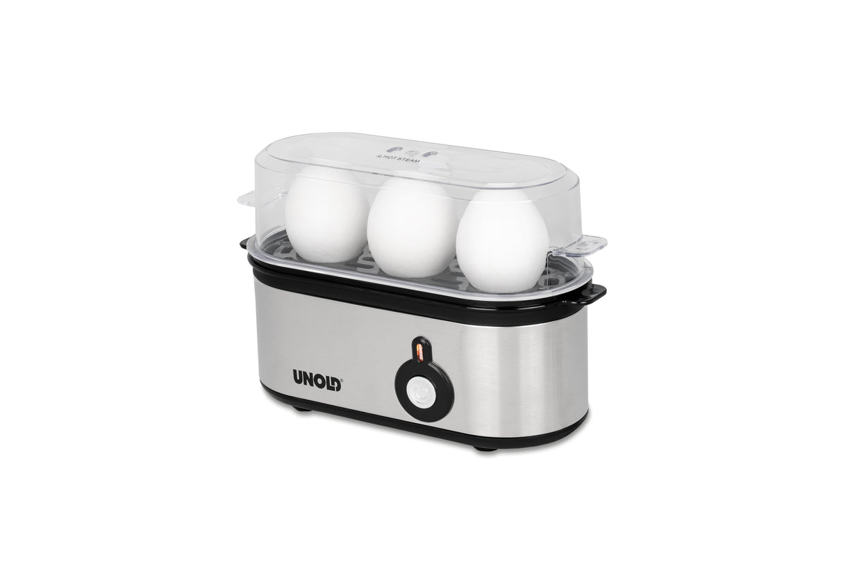 EAN 4011689386107 - Unold 38610 cuecehuevos 3 huevos 210 W Acero inoxidable imagen 1