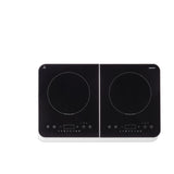 Medion Placa De Inducción Doble, 3500 Vatios10 Ajustes De Temperatura, Pantalla Led, Md18493, Negro