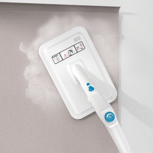Limpiador  Black & Decker Bhsmp2314-Qs  A Vapor  De Cilindro 1,2 L 2300 W Azul, Blanco