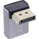 Inline® Displayport 1.4 Adapter, Displayport Macho / Female, 90° Top, 8k Uhd