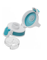 Botella Sigg Total Clear One Myplanet "Aqua" 0,75 L Transparente/Azul Claro, Cierre Con Una Sola Mano One