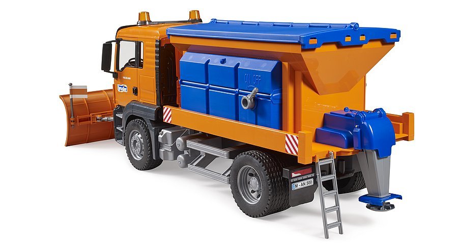 Bruder Man Tgs Quitanieves Con Cuchilla De Limpieza 3785