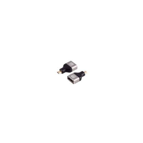 EAN 4017538004642 - shiverpeaks SP10-01058 cambiador de género para cable HDMI-D HDMI-A Plata imagen 1