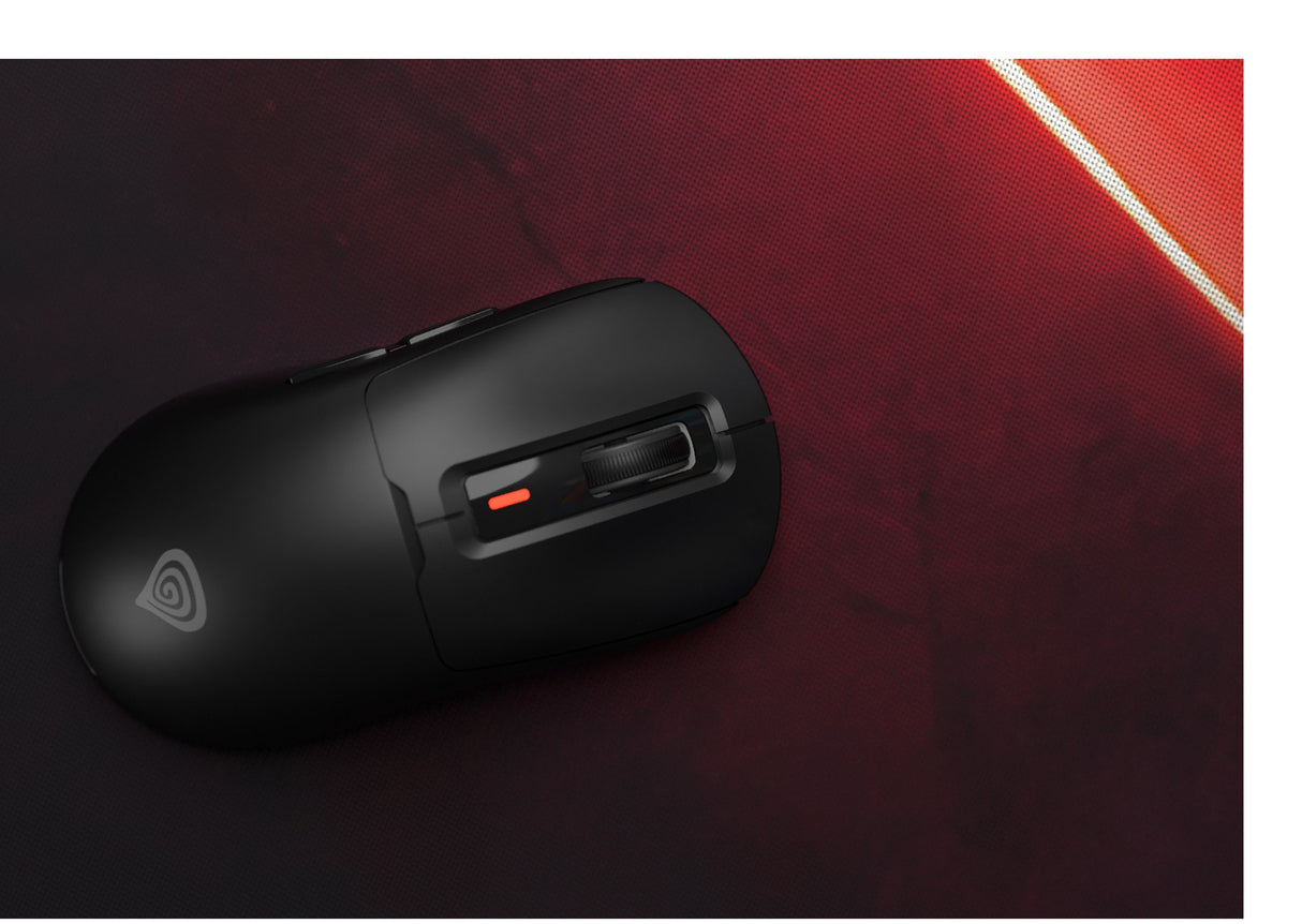 Raton Genesis Nmg-2193 Juego Ambidextro Bluetooth + Usb Type-C Óptico 26000 Dpi