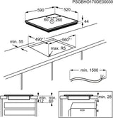 EAN 7332543637683 - Electrolux EIS62443 Negro Integrado 60 cm Con placa de inducción 4 zona(s) imagen 14