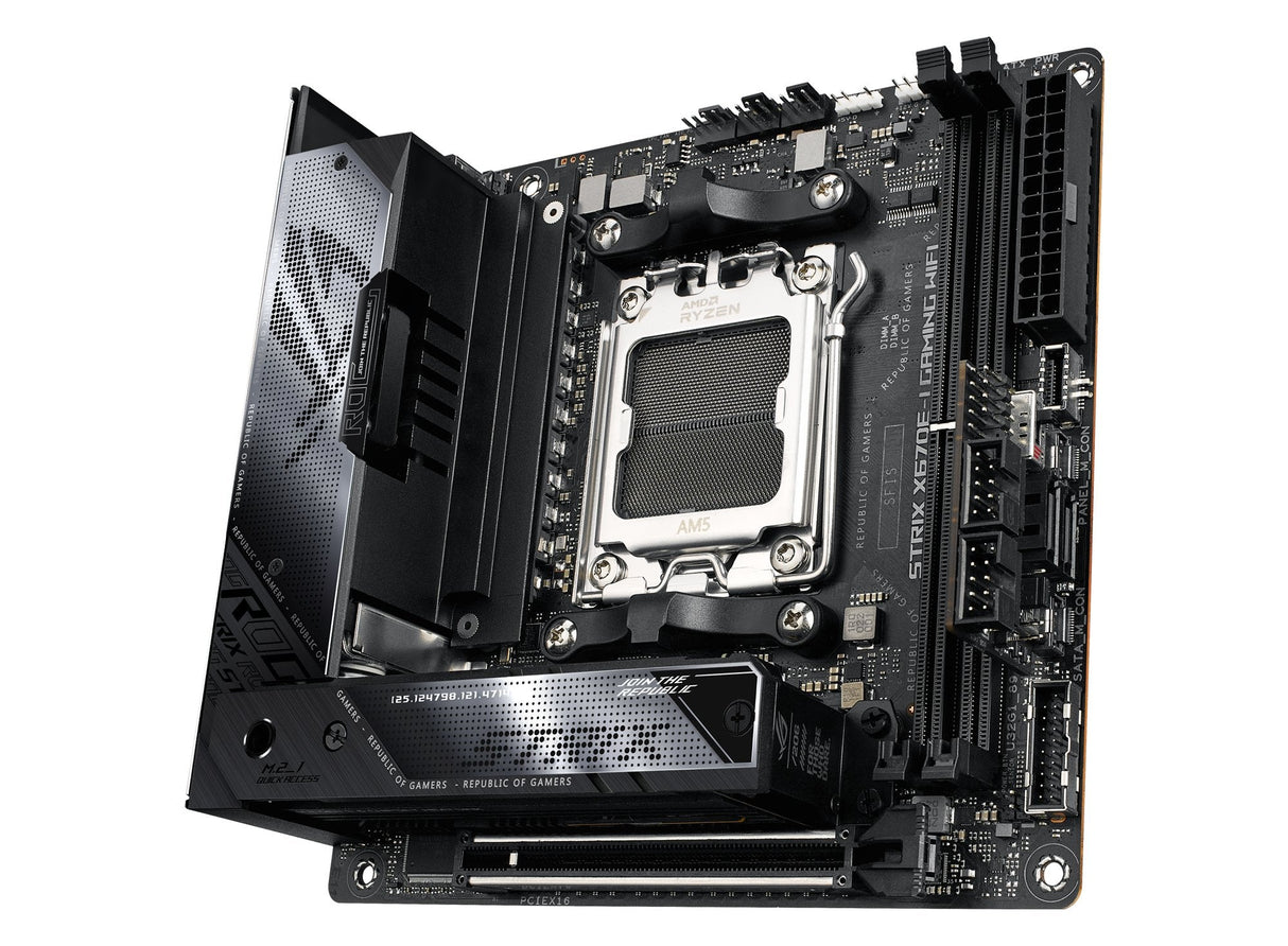 EAN 4711081905578 - ASUS ROG STRIX X670E-I GAMING WIFI AMD X670 Zócalo AM5 mini ITX imagen 3
