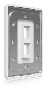 Universal Keystone Wall Plate  With Paintable Cover For A