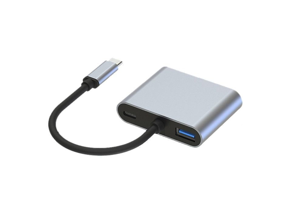 EAN 4015867229170 - Conceptronic DONN16G Alámbrico USB 3.2 Gen 1 (3.1 Gen 1) Type-C Gris imagen 3