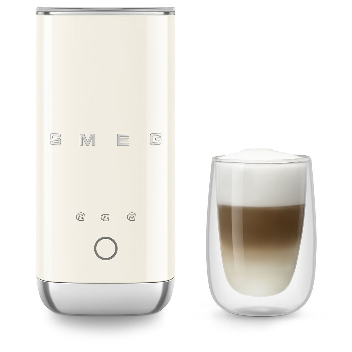 EAN 8017709353162 - Smeg MFF02CREU espumador o calentador de leche Calentador/espumador de leche automático Crema de color imagen 18