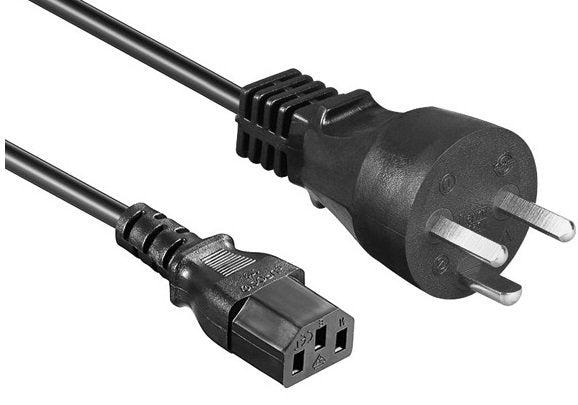Netkabel Edb Apparat M Profil  C15, 1,8m Sort Kabel, Sorte