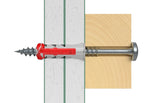 Blister 2 Tacos+Alcayatas Duopower Ø10x50mm 535002 Fischer